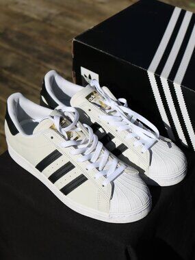 Adidas Skateboarding Superstar ADV sz 10 1/2 White Men's Shoes